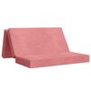 vidaXL Sof&aacute; Cama Plegable 140 x 67 x 45 cm Rosa