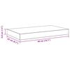 vidaXL Estante flotante de pared MDF blanco 40x23x3,8 cm