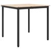 vidaXL Mesa de Comedor Natural 80 x 80 x 75 cm Madera de pino macizo