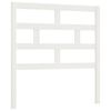 vidaXL Cabecero de cama madera maciza de pino blanco 96x4x100 cm
