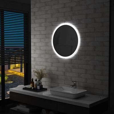 vidaXL Espejo de baño con LED 60 cm