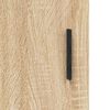 vidaXL Armario de pared madera ingenier&iacute;a roble Sonoma 34,5x34x90 cm