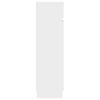 vidaXL Mueble zapatero madera de ingeniería blanco 100,5x28x100 cm