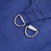 vidaXL Toldo de vela cuadrado HDPE azul 160 g/m&sup2; 7x7 m