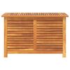 vidaXL Caja de almacenaje de jardín madera maciza acacia 90x50x56 cm