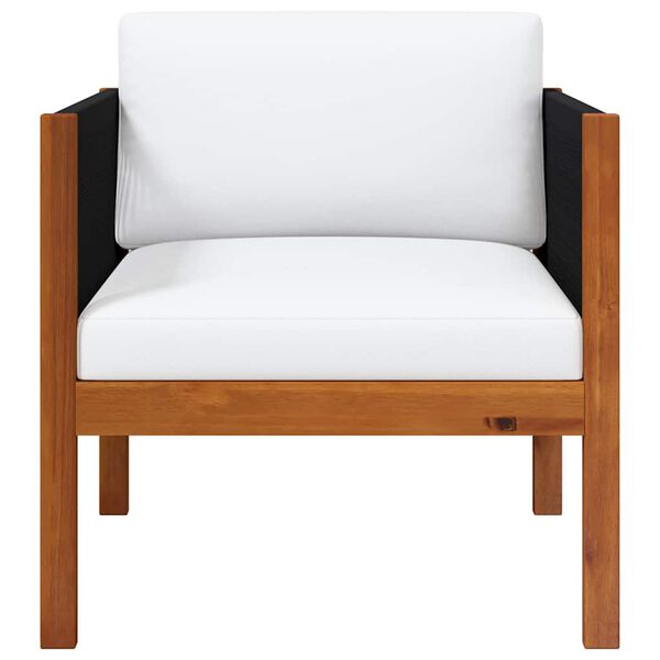 vidaXL Sillas de jard&iacute;n 2 unidades madera maciza de acacia