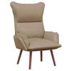 vidaXL sill&oacute;n Capuchino 69 x 74 x 93 cm Cuero artificial