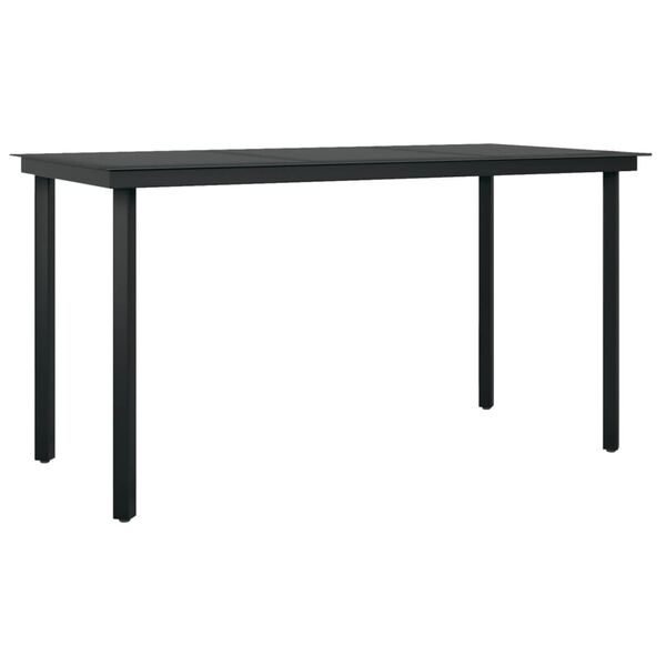 vidaXL Set comedor de jard&iacute;n 5 pzas cojines rat&aacute;n sint&eacute;tico gris claro