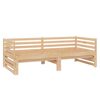 vidaXL Sof&aacute; cama extra&iacute;ble madera maciza de pino 2x(90x200) cm