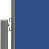 vidaXL Toldo lateral retr&aacute;ctil azul 220x1000 cm