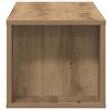 vidaXL Gabinete de TV artisian oak 100 x 30 x 26,5 cm