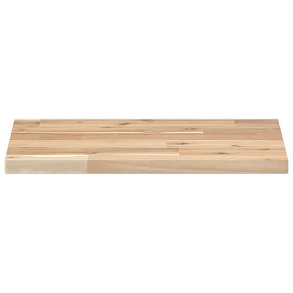vidaXL Estantes flotantes 2 uds madera acacia sin tratar 40x30x2 cm
