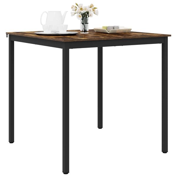 vidaXL Mesa de barra de pie Madera de ingenier&iacute;a