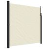 vidaXL Toldo lateral retr&aacute;ctil crema 200x500 cm