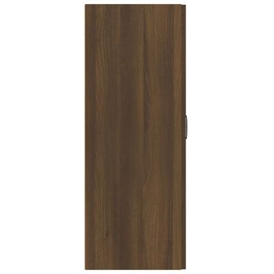 vidaXL Armario colgante madera de ingeniería roble marrón 69,5x34x90cm