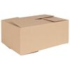vidaXL Caja Plegable 50 uds. Natural 35 x 24 x 15 cm Cart&oacute;n
