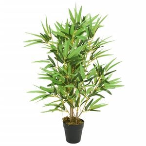 vidaXL &Aacute;rbol de bamb&uacute; artificial con 368 hojas verde 80 cm