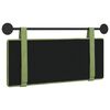 vidaXL Cabecera Colgante Verde claro 110 x 55 x 5 cm Terciopelo