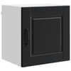 vidaXL Armario de Pared PORTO Negro 40 x 31 x 40 cm