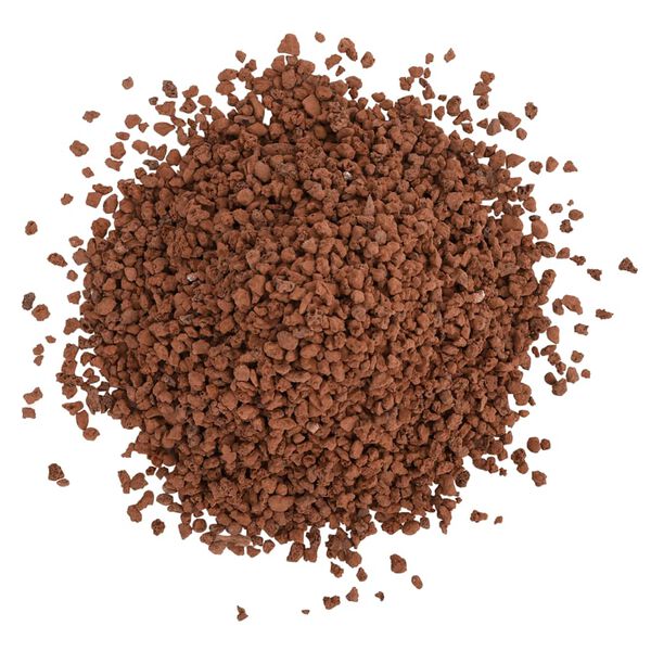 vidaXL Rocas volc&aacute;nicas rojas 25 kg 5-8 mm