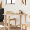 vidaXL Tablero de mesa rectangular madera maciza de acacia 100x80x2 cm