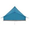 vidaXL Carpa Tipi con techo Azul 364 x 281 x 257 cm tafetán