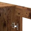 vidaXL Aparador de madera de ingenier&iacute;a envejecida 69,5x34x90 cm