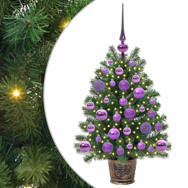 vidaXL &Aacute;rbol de Navidad artificial con 150 LED Verde 75 cm PE y PVC