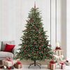 vidaXL &Aacute;rbol de Navidad artificial Verde 240 cm PVC, Metal y Pl&aacute;stico