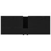 vidaXL Gabinete de Lavabo para Ba&ntilde;o Roble negro 80 x 30 x 60 cm