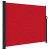 vidaXL Toldo lateral retr&aacute;ctil rojo 160x600 cm