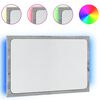 vidaXL Espejo de ba&ntilde;o LED madera ingenier&iacute;a gris Sonoma 60x8,5x38 cm