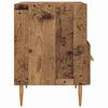 vidaXL Mesa de Noche con cajón 2 pcs Madera vieja 40 x 35 x 47.5 cm