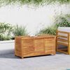 vidaXL Caja de almacenaje de jardín madera maciza acacia 113x50x56 cm