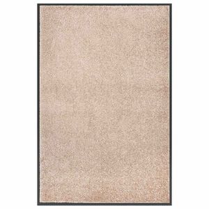 vidaXL Felpudo beige 80x120 cm