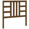 vidaXL Cabecero de cama madera maciza de pino marr&oacute;n miel 106x4x100 cm