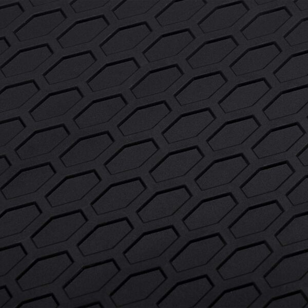 vidaXL Alfombrilla de Coche Negro Compatible con VW T5 2010-2015 Goma