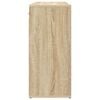vidaXL Armario Zapatero con estante Roble Sonoma 77,5 x 30 x 67 cm