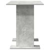 vidaXL Mesa de Comedor Gris hormigón 110 x 60 x 75 cm