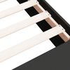 vidaXL Estructura de cama madera de ingenier&iacute;a negra 200x200 cm