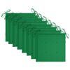 vidaXL Sillas de jardín con cojines 8 uds madera maciza de acacia gris
