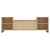 vidaXL Mueble para TV madera contrachapada roble Sonoma 160x35x55 cm