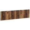 vidaXL Cabecero montada en la pared BREDA Madera envejecida