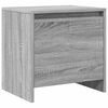 vidaXL Mesita de noche madera de ingenier&iacute;a gris Sonoma 45x34x44,5 cm