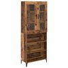 vidaXL Alacena Madera Vieja 69,5 x 34 x 180 cm Madera de ingenier&iacute;a