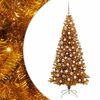 vidaXL &Aacute;rbol de Navidad Dorado 180 cm PET