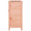 vidaXL Jardinera madera maciza de abeto Douglas 40x40x78 cm
