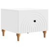 vidaXL Mesa de Caf&eacute; con caj&oacute;n 49 x 50 x 40 cm Madera de Ingenier&iacute;a