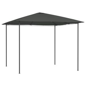 vidaXL Cenador gris antracita 3x3x2,6 m 160 g/m&sup2;