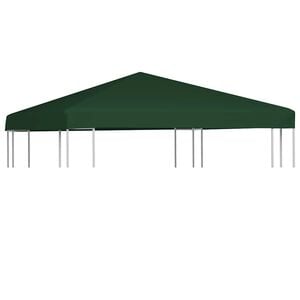 vidaXL Toldo de cenador 310 g/m&sup2; 3x3 m verde